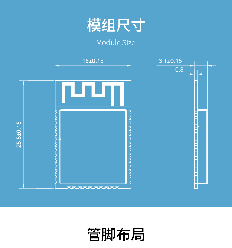 樂鑫信息科技官網ESP32-WROOM-32E-N16 2.4GHz Wi-Fi+藍牙?+低功耗藍牙模組自組網wifi mesh模塊